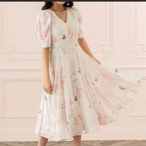 Beautiful butterfly dress